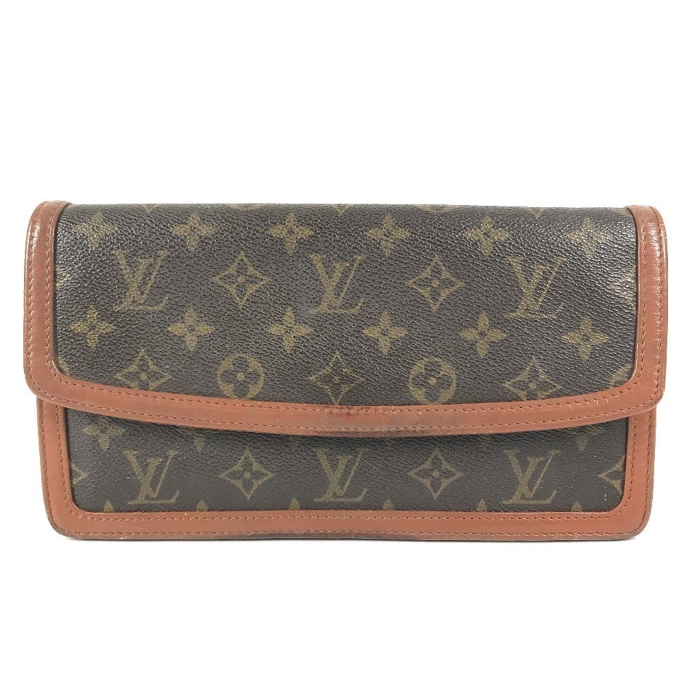 LOUIS VUITTON M51812 Monogram Pochette Dam PM Handbag Pouch Bag Flap Clutch C...